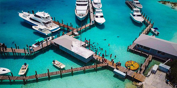 Freights to Compass Cay Exuma View